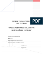 Informe Paneles Fotovoltaicos