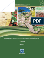 Compendio de Información Geográfica Municipal 2010: La Yesca Nayarit