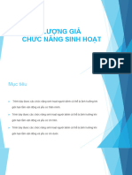 7.lư NG Giá CH C Năng Sinh Ho T