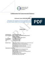 The Impact of Changes in The Water Table and Soil Moisture