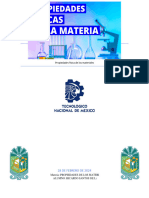 Propiedades Fisica de Los Materiales Tarea Investigacion