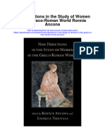 Download New Directions In The Study Of Women In The Greco Roman World Ronnie Ancona full chapter