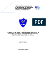 Convocatoria Perfiles Fni - 2024