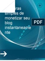 Monetização Do Blog