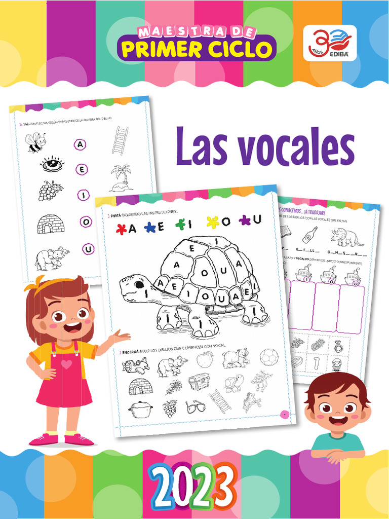 Actividades para aprender las vocales | PDF