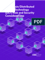 Blockchain DLT Risk and Security Considerations 021622