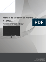 Monitor AOC 15,6'' E1670Swu