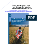 New Media in The Margins Lived Realities and Experiences From The Malaysian Peripheries Benjamin Yh Loh Full Chapter