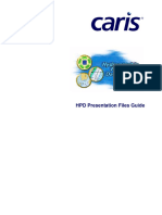 CARIS HPD Presentation Files Guide