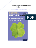Download Further Statistics 1 For As And A Level Coll full chapter