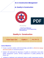 Chapter 1 &2 Quality in Construction_