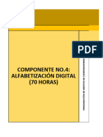 Cronograma - Alfabetización Digital