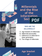 Millennials and The Rise of The Information Society