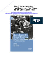Download Eleanor Roosevelts Views On Diplomacy And Democracy The Global Citizen 1St Ed Edition Dario Fazzi full chapter