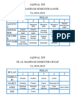 JADWAL TFP