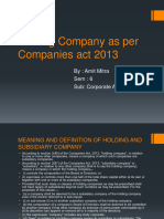 6thsem HoldingCompany 2013act AmitMitra 10apr2020