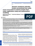 J of Chemical Tech Biotech - 2021 - Usman - Pre Deposited Dynamic Membrane Adsorber Formed of Microscale Conventional