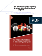 The Palgrave Handbook of Masculinity and Sport 1St Ed 2020 Edition Rory Magrath Full Chapter