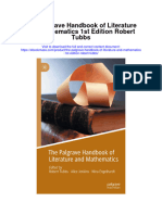 Download The Palgrave Handbook Of Literature And Mathematics 1St Edition Robert Tubbs full chapter