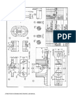 Machine Drawing Practice 37