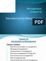 Chapter-01 Introduction To Management