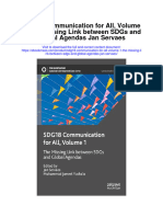 Sdg18 Communication For All Volume 1 The Missing Link Between Sdgs and Global Agendas Jan Servaes All Chapter