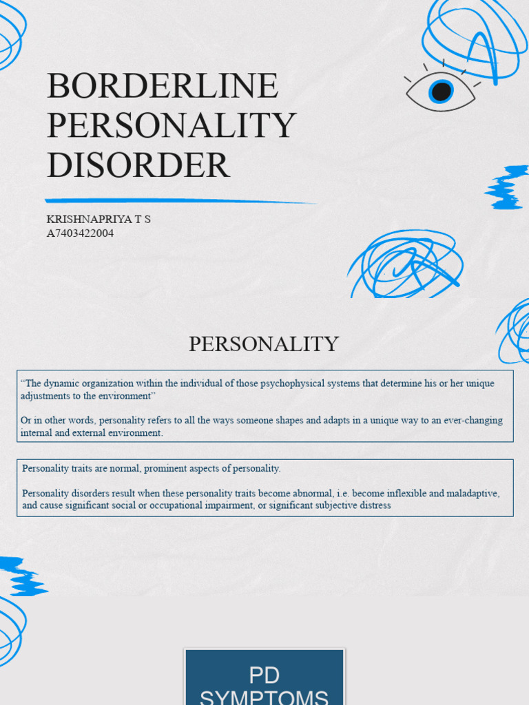 Boderline | PDF | Borderline Personality Disorder | Personality Disorder