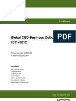 2011 CEO Outlook Report Final