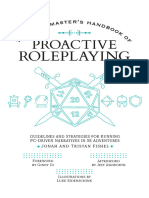 The Game Master's Book of Proactive Roleplaying - 0xBRdh