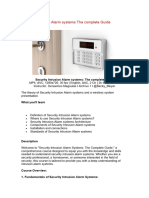 Security Intrusion Alarm systems The complete Guide