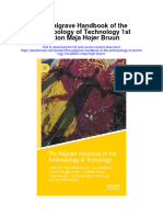 The Palgrave Handbook of The Anthropology of Technology 1St Edition Maja Hojer Bruun Full Chapter