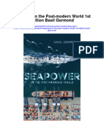 Seapower in The Post Modern World 1St Edition Basil Germond All Chapter