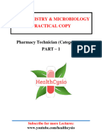 Biochemistry & Microbiology Practical