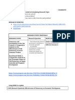 POL202 - RESEARCH STRUCTURE