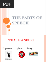 The Parts of Speech