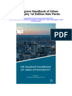 Download The Palgrave Handbook Of Urban Ethnography 1St Edition Italo Pardo full chapter