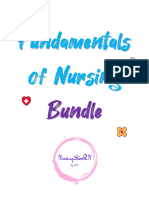 Bundle Fundamentals of Nursing PDF