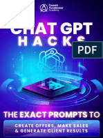 Chat GPT Hacks For Online Experts Looking To Thrive in The AI Revolution-Copy-2