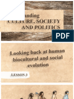 Lesson 3 1 Looking Back at Human Biocultural and Social Evolution
