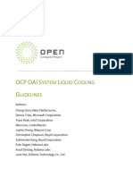 OAI System Liquid Cooling Guidelines - in OCP Template - Mar 3 2023 - Update
