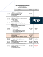 JADUAL FASA PENYESUAIAN (Minggu 1)