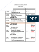 JADUAL FASA PENYESUAIAN (Minggu 2)