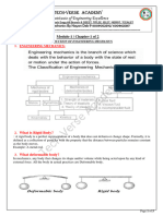 Engineering Mechanics, Module-1, pdf-1 of 2