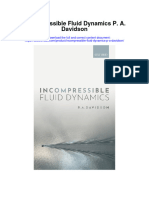 Incompressible Fluid Dynamics P A Davidson Full Chapter