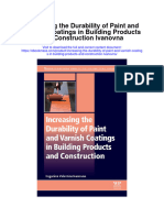 Download Increasing The Durability Of Paint And Varnish Coatings In Building Products And Construction Ivanovna full chapter