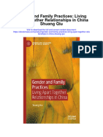 Gender and Family Practices Living Apart Together Relationships in China Shuang Qiu Full Chapter