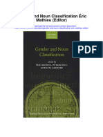 Download Gender And Noun Classification Eric Mathieu Editor full chapter