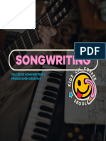 SONGWRITING - Taller de Songwriting y Producción Creativa - Por Andrés Izquierdo
