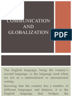 Topic 2-Communication and Globalization