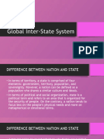 Topic 4-Global Inter-state System